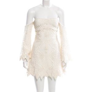 Jonathan Simkhai Special Lace Bustier Dress